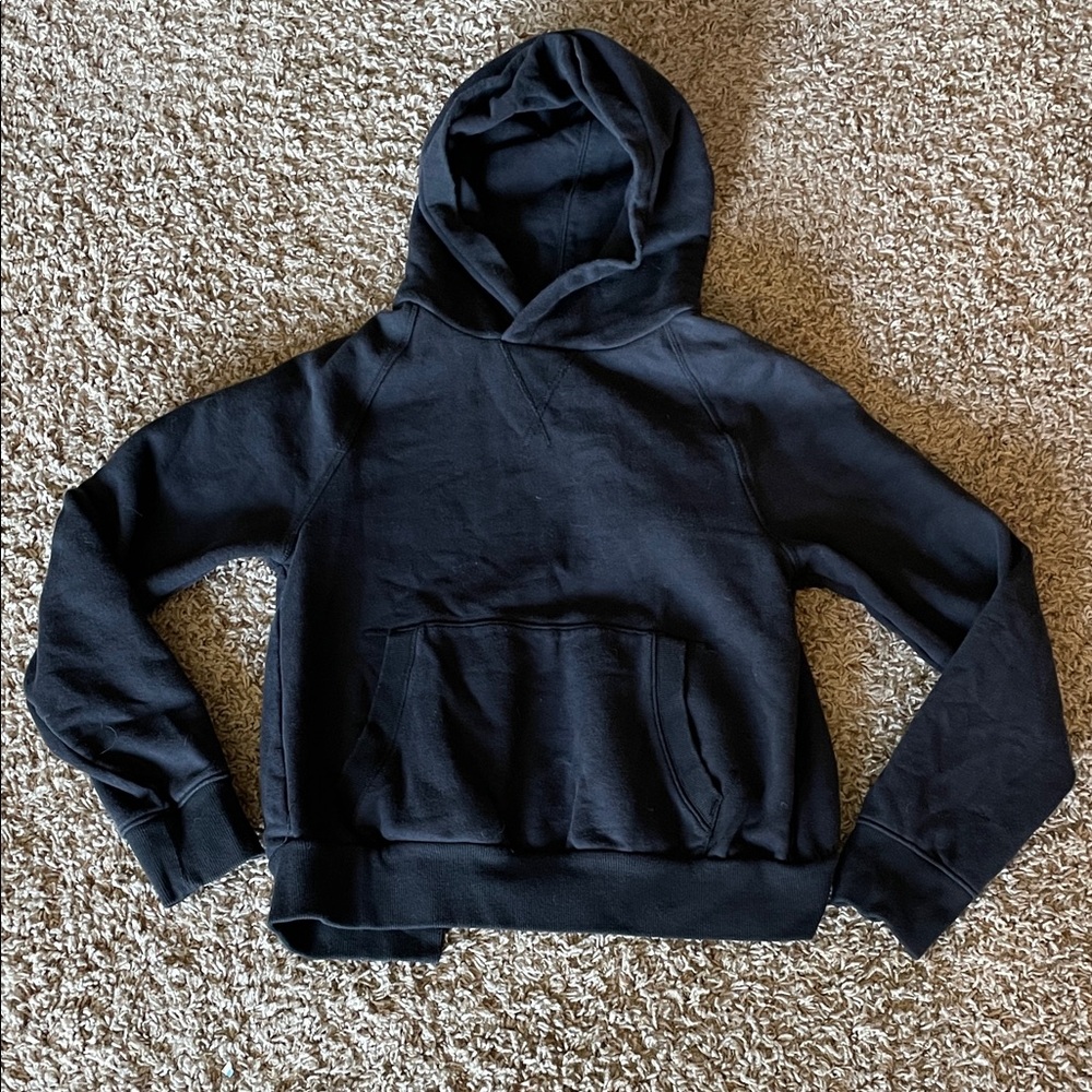 Women’s Athleta Moonrise Split Open Back Hoodie Navy